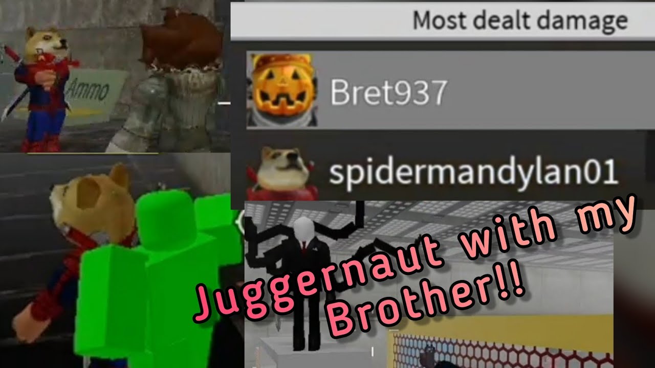 Juggernaut With My Little Brother!! | Survive and Kill the Killers in Area 51 | Gameplay #82