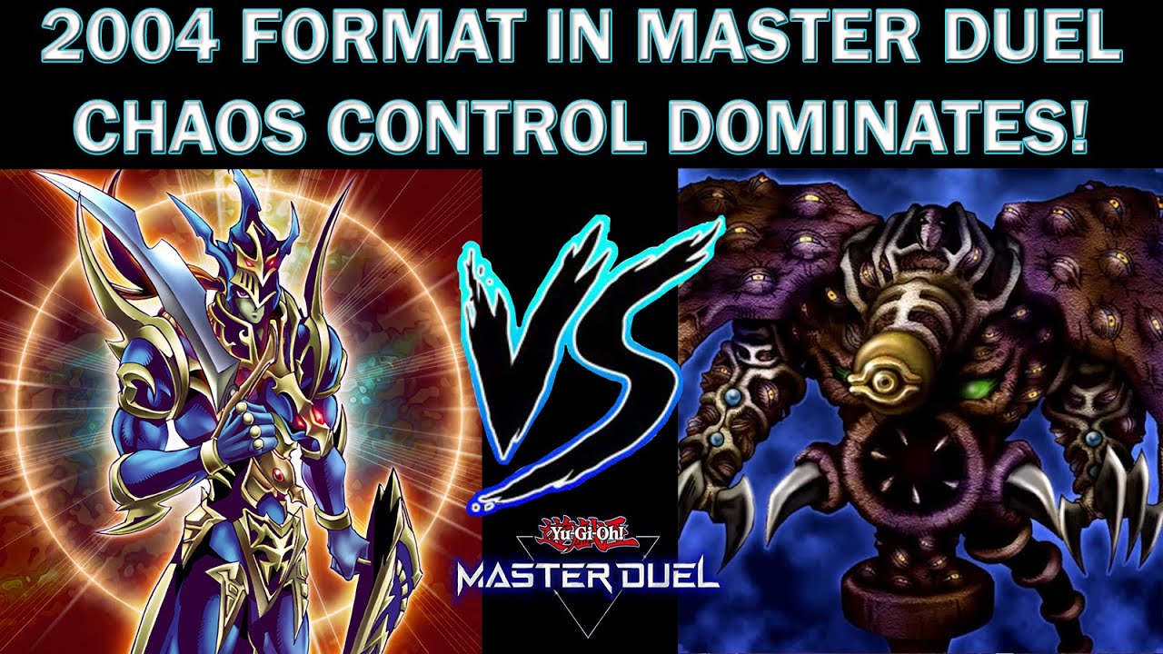 2004 TIME TRAVEL TRIAL - HOW TO WIN IN GOAT FORMAT BEST CHAOS CONTROL DECK - Master Duel Tryout