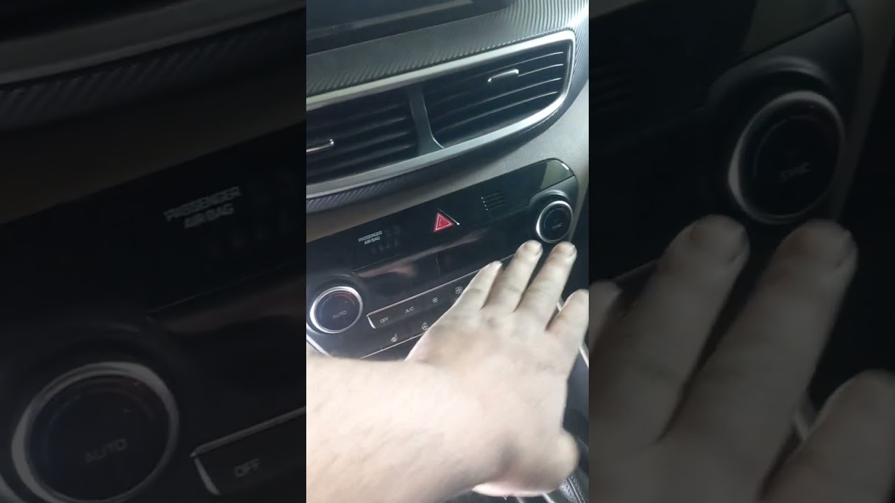 Хундай Токсон Ремонт печки