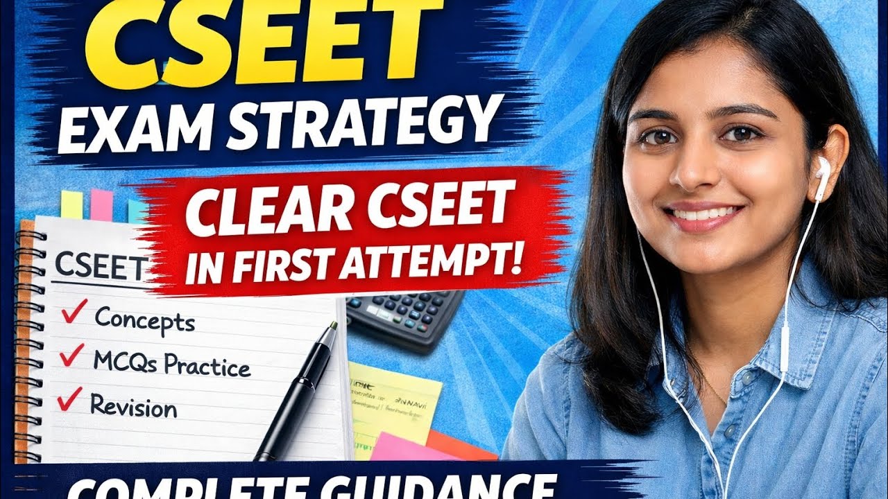 CSEET Study Strategy 2026 | Common Mistakes & How to Clear in First Attempt✅👍#CSEET