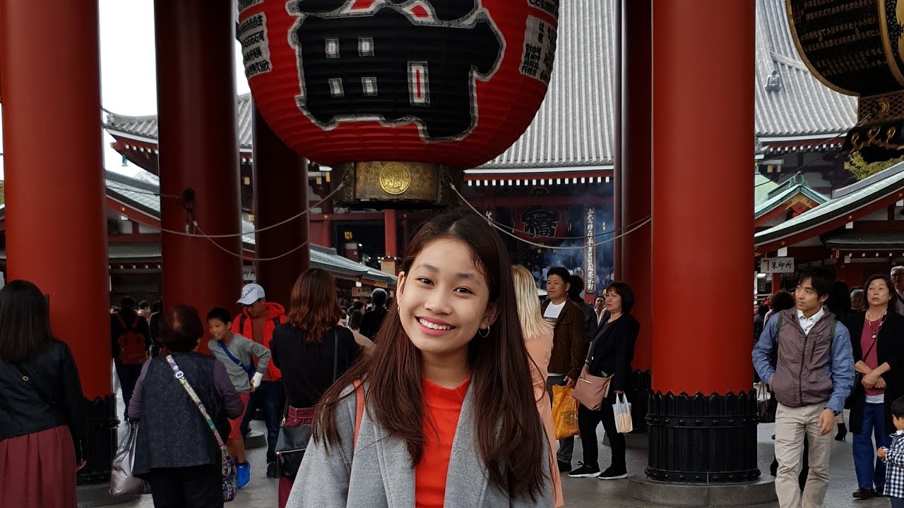 Liburan di Asakusa Temple Tokyo Japan