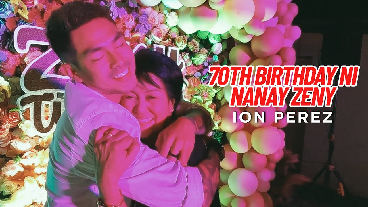 70TH BIRTHDAY NI NANAY ZENY | Ion Perez