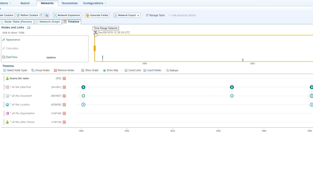 23. Apply a Date Range Filter to the Timeline