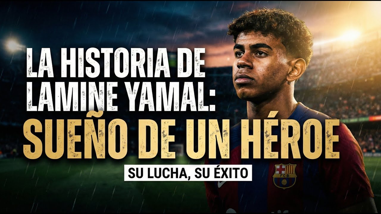 De Barrio a Estrella 🌟 La IMPACTANTE Historia de Lamine Yamal | Nunca se Rindió. #lamineyamal #fyp