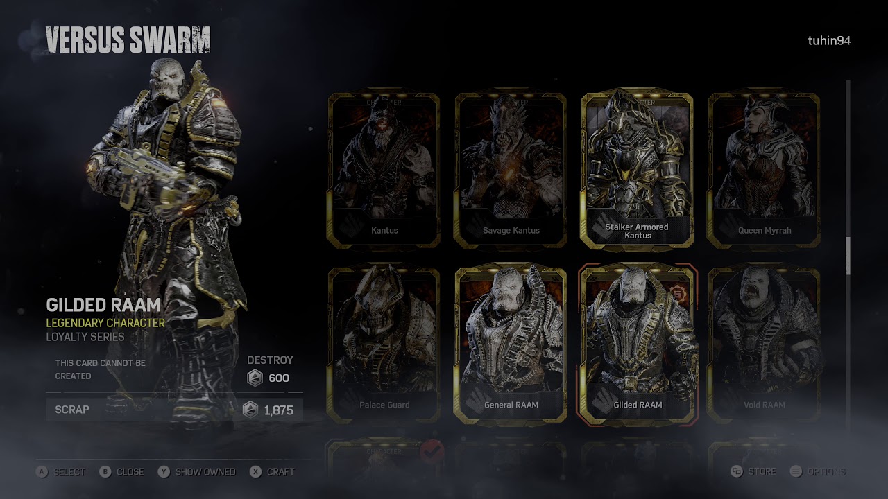 Gears of War 4 | Gilded RAAM showcase