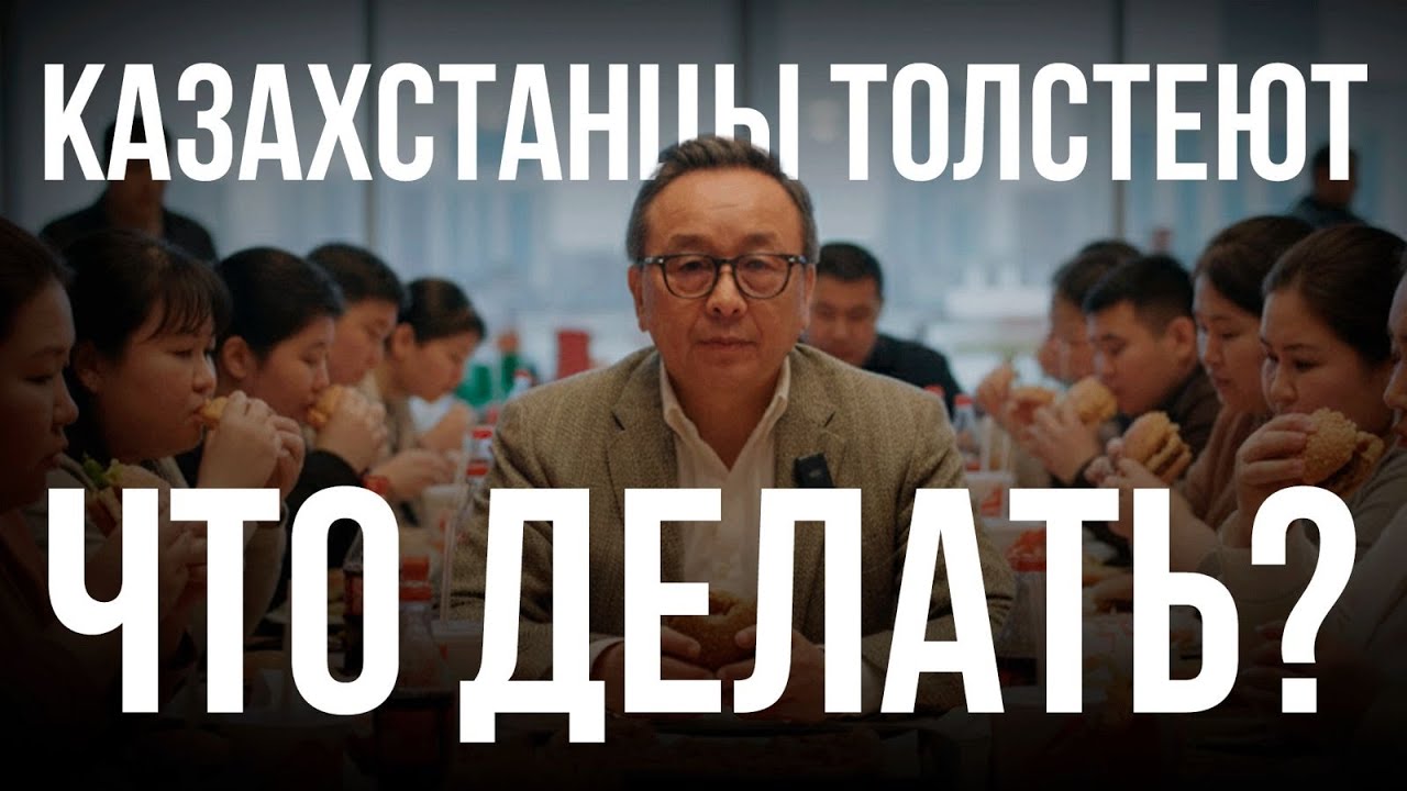 Почему казахстанцы стремительно набирают вес - объясняет Алмаз Шарман