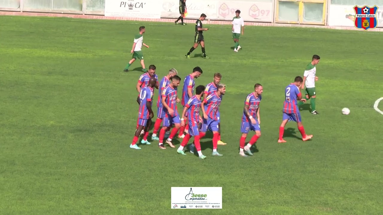 COPPA ITALIA ECCELLENZA 23-24, ANDATA 16ESIMI. PATERNO'-CENTRO SICILIA 1-0, highlights (27/8/2023)