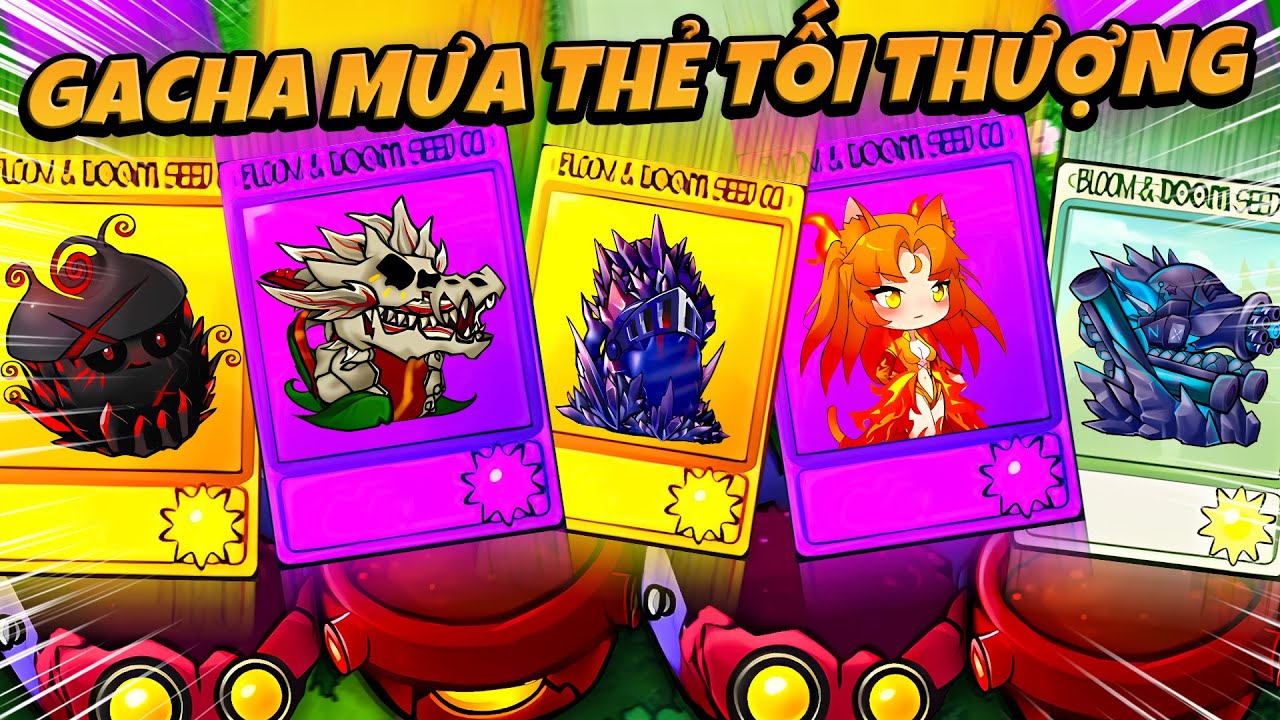 Plants vs Zombies RH FUSION - GACHA MƯA THẺ LUYỆN NGỤC TỐI THƯỢNG HỦY DIỆT 15 MINI BOSS