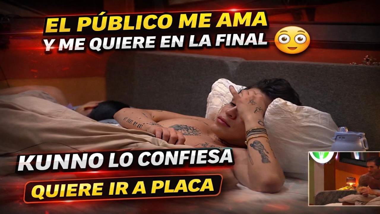 KUNNO AFIRMA LLEGARA A LA FINAL PORQUE EL PUBLICO LO AMA NO LO ODIA PORQUE LO HAN SALVADO EN LCDLF6