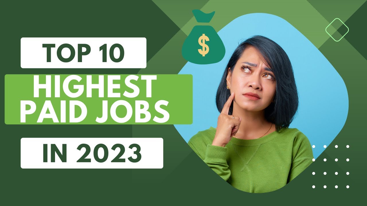 Top 10 Highest Paying Jobs In 2023 | TOP IT JOBS | AI And Finance
