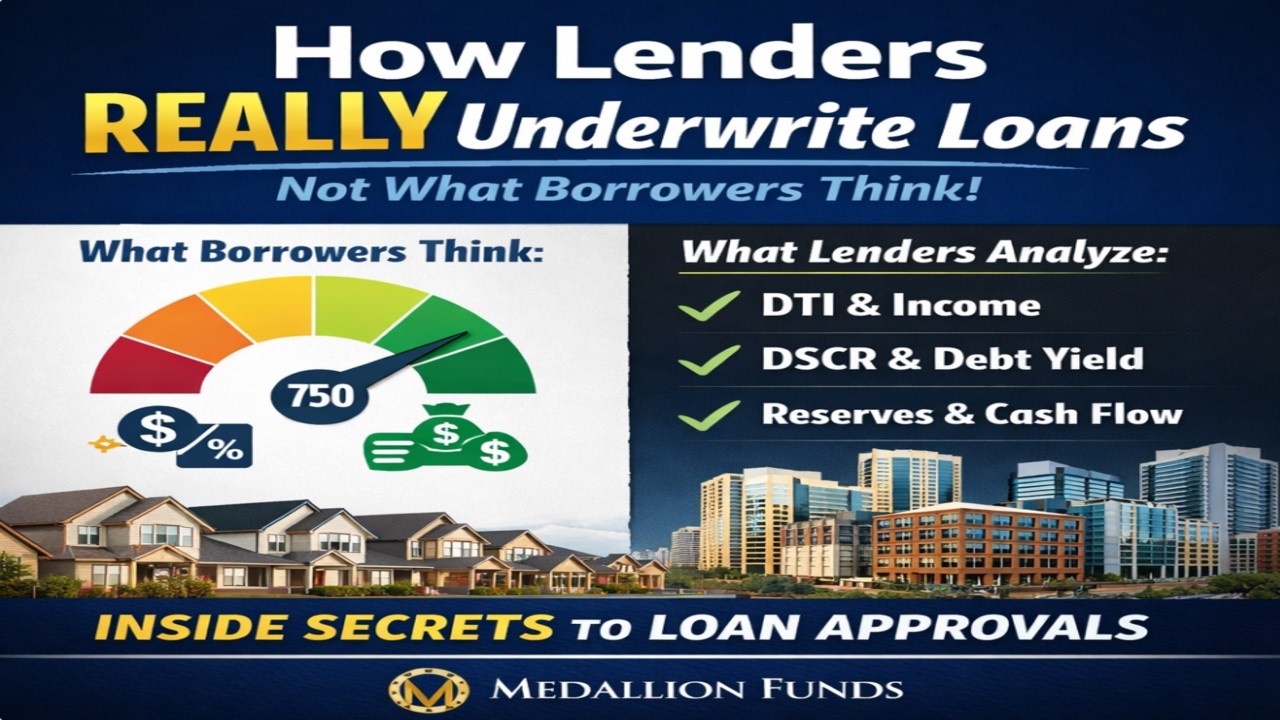 How Lenders Really Underwrite Loans (DTI vs DSCR)
