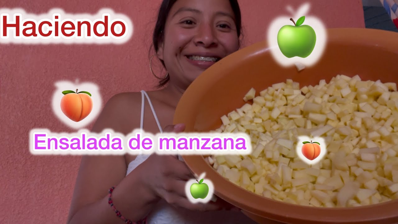 Ensalada de Manzana🍏✨