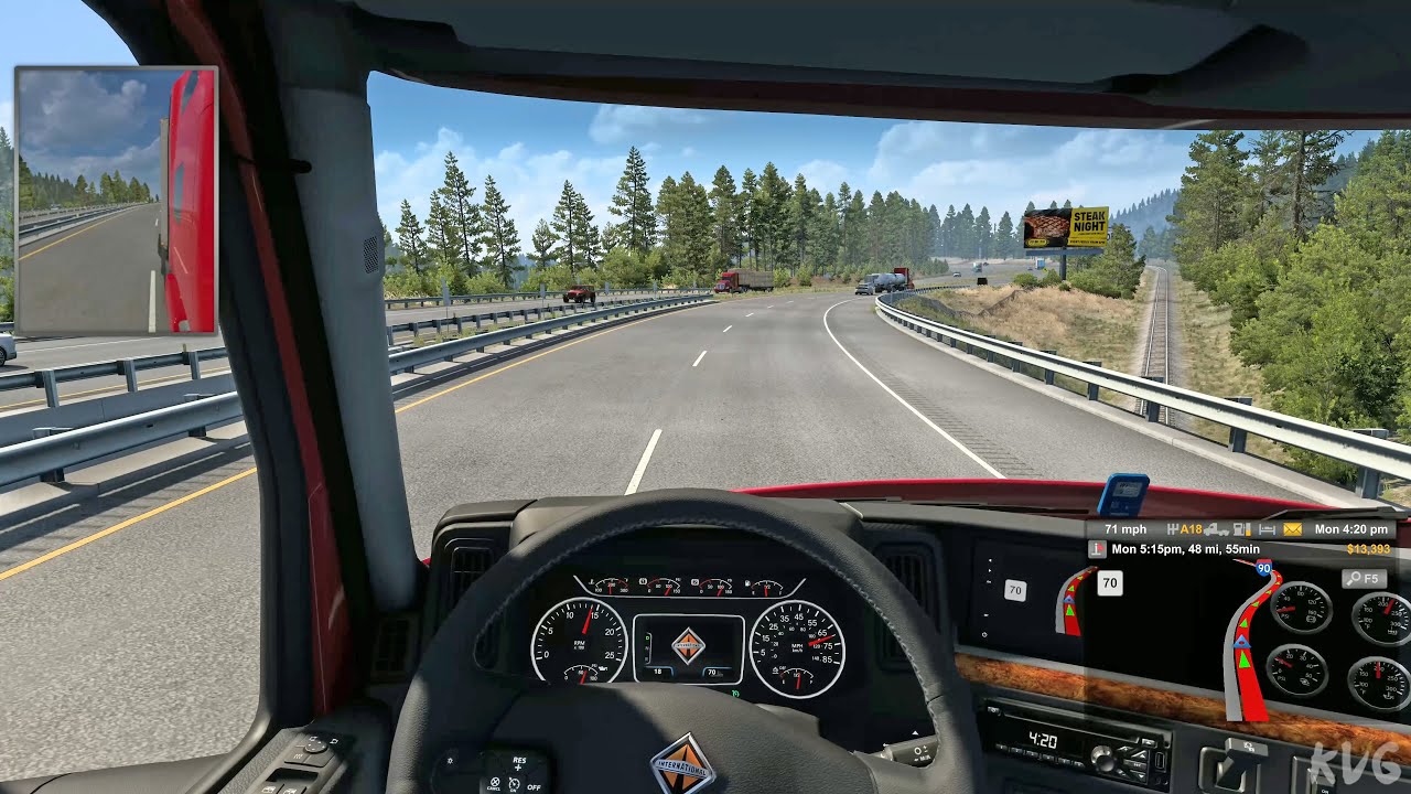 American Truck Simulator - Montana Gameplay (PC UHD) [4K60FPS]