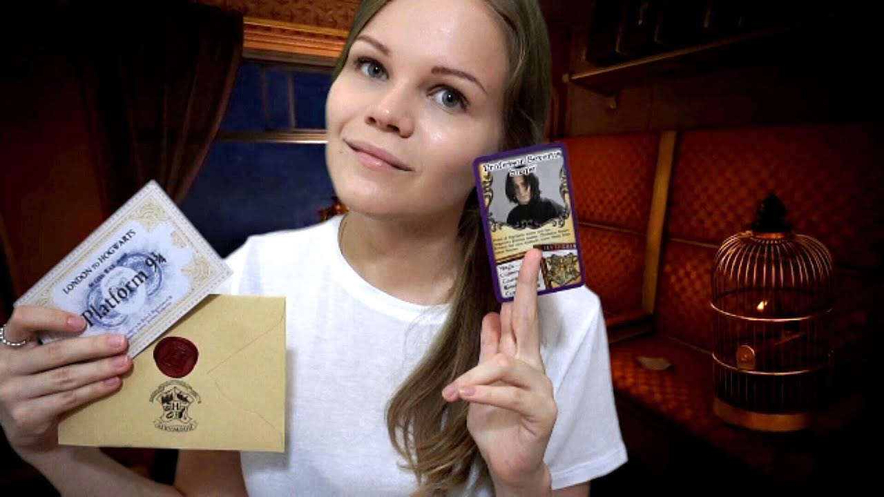 АСМР | Путешествие в Хогвартс | Гарри Поттер | ASMR Hogwarts Express | Harry Potter