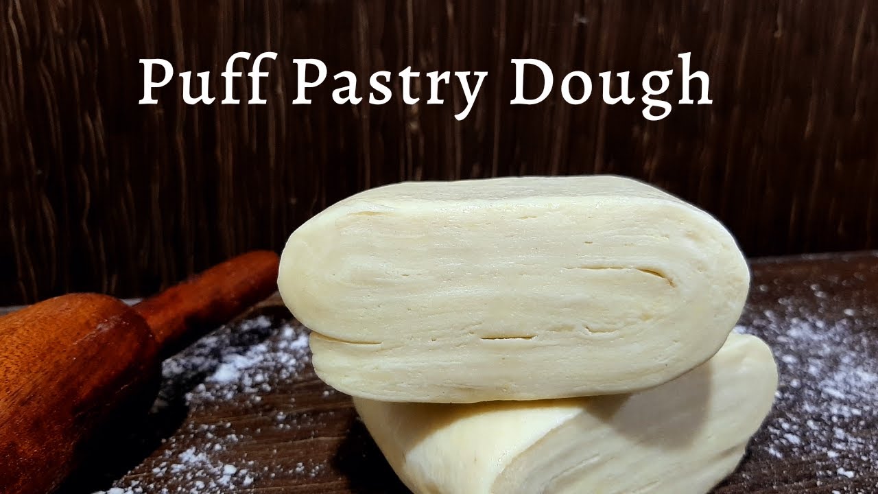 Puff pastry dough without butter and margarine|yummy&healthy