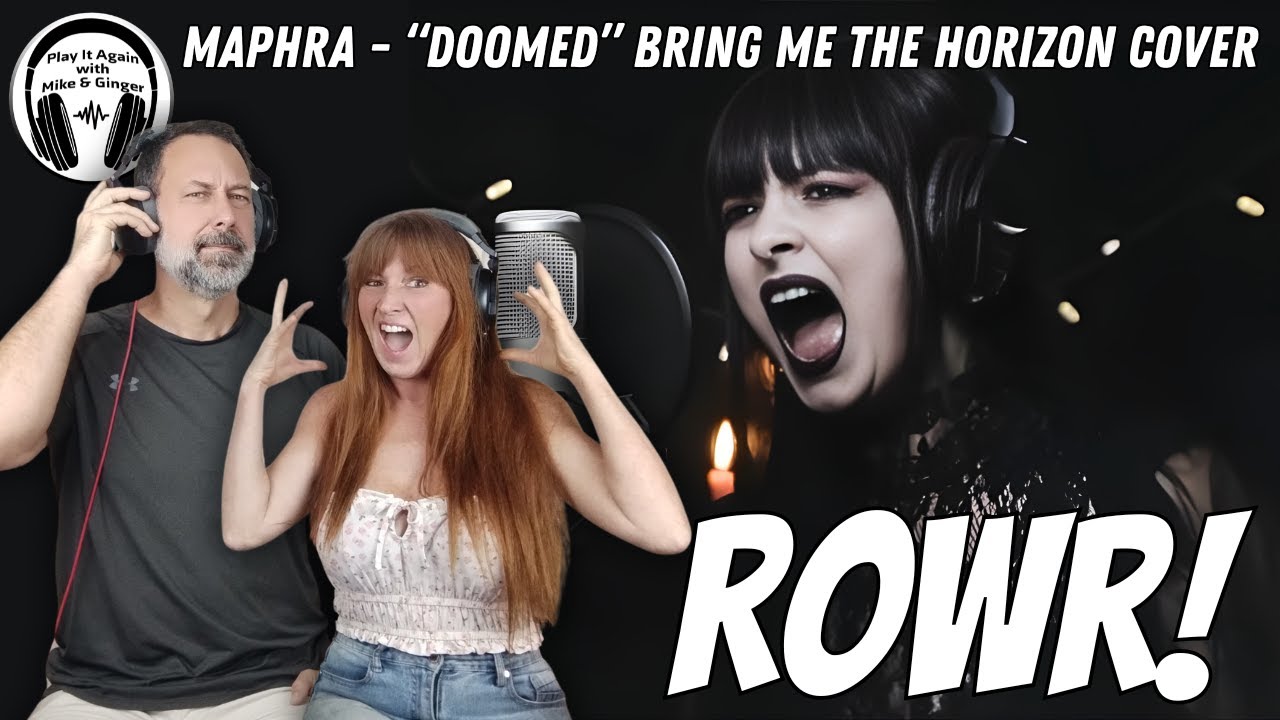 SHE'LL BLOW YOUR EARS OFF! Reaction to DOOMED (Bring Me The Horizon cover) by MAPHRA