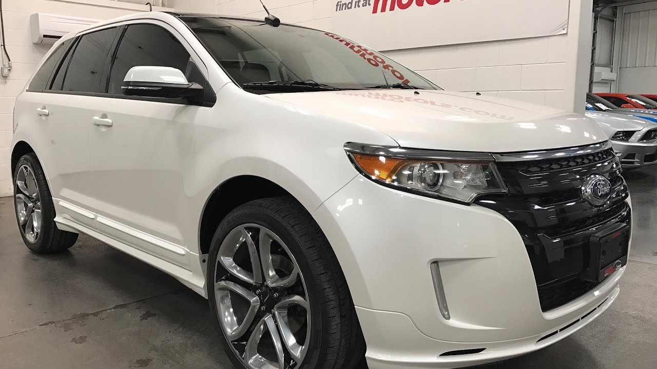 2014 Ford Edge  SOLD SOLD SOLD NAV Sport Platinum White 22