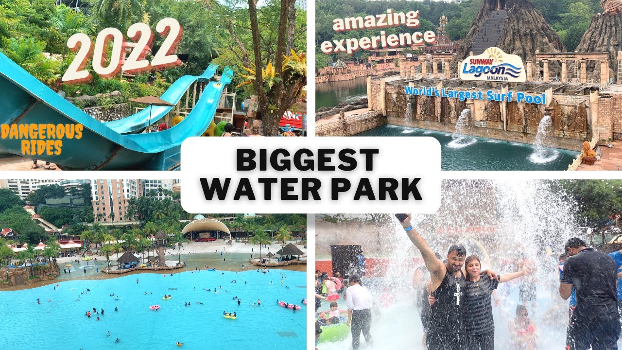 Sunway lagoon water park Kuala Lampur Malaysia  2022| Dangerous Water Rides| Haya Umair