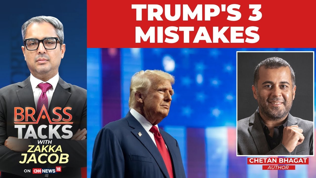 LIVE: How To Deal With Trump & His Tariffs, Chetan Bhagat & Richard Quest Decodes | #brasstacks