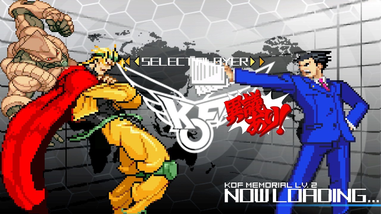 [MUGEN] Dio (Eden-Dirty-Mix) VS Naruhodo-Kun (Phoenix Wright)