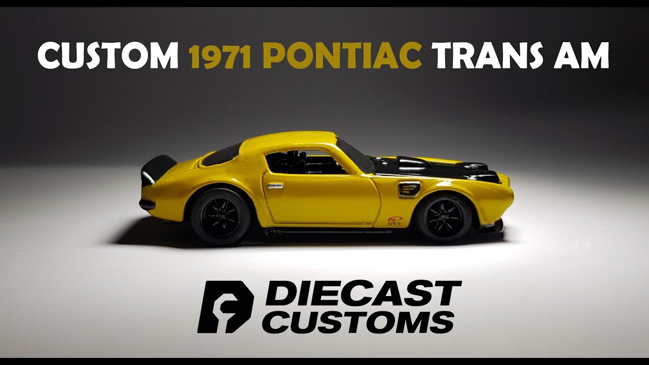 Custom Hot Wheels 1971 Pontiac Trans Am