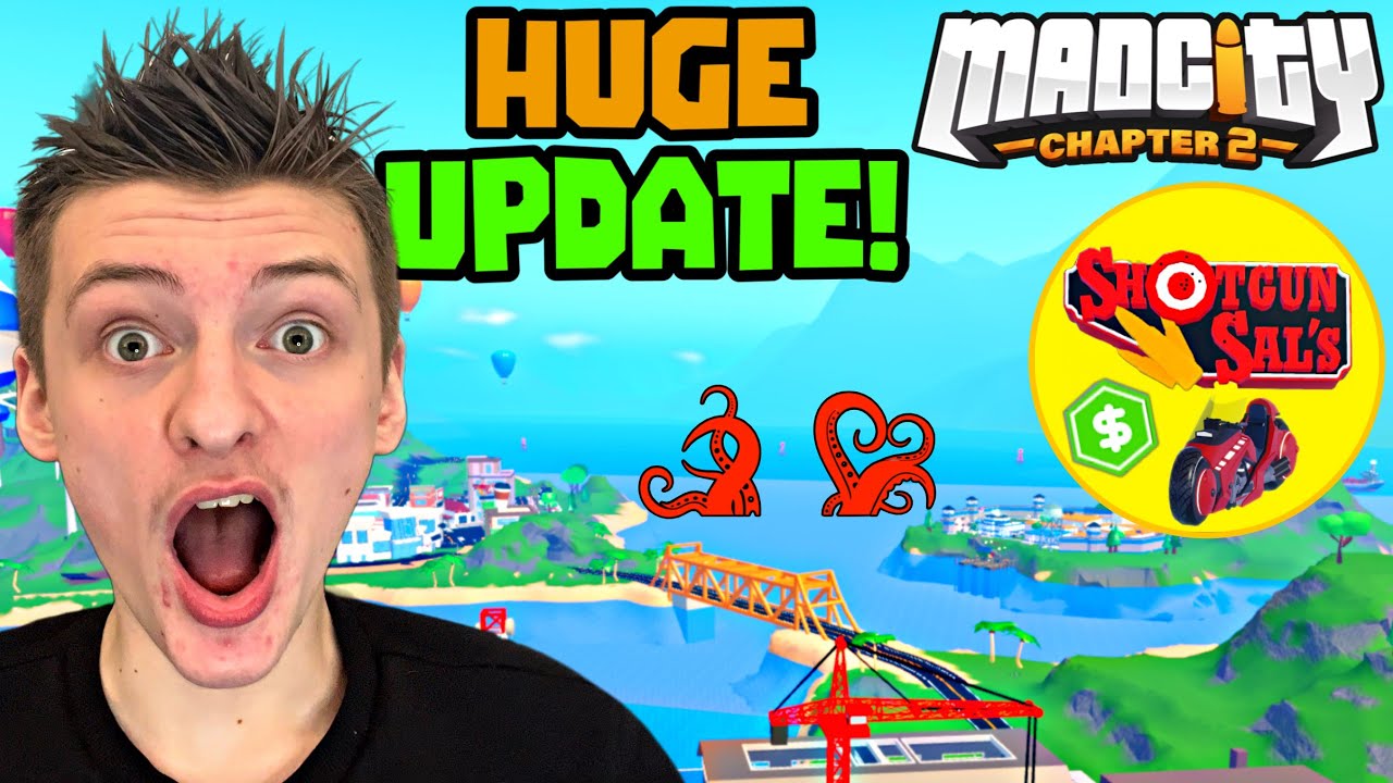 NEW MAP + BANK FLOOR! HUGE Mad City Chapter 2 UPDATE! (ROBLOX)