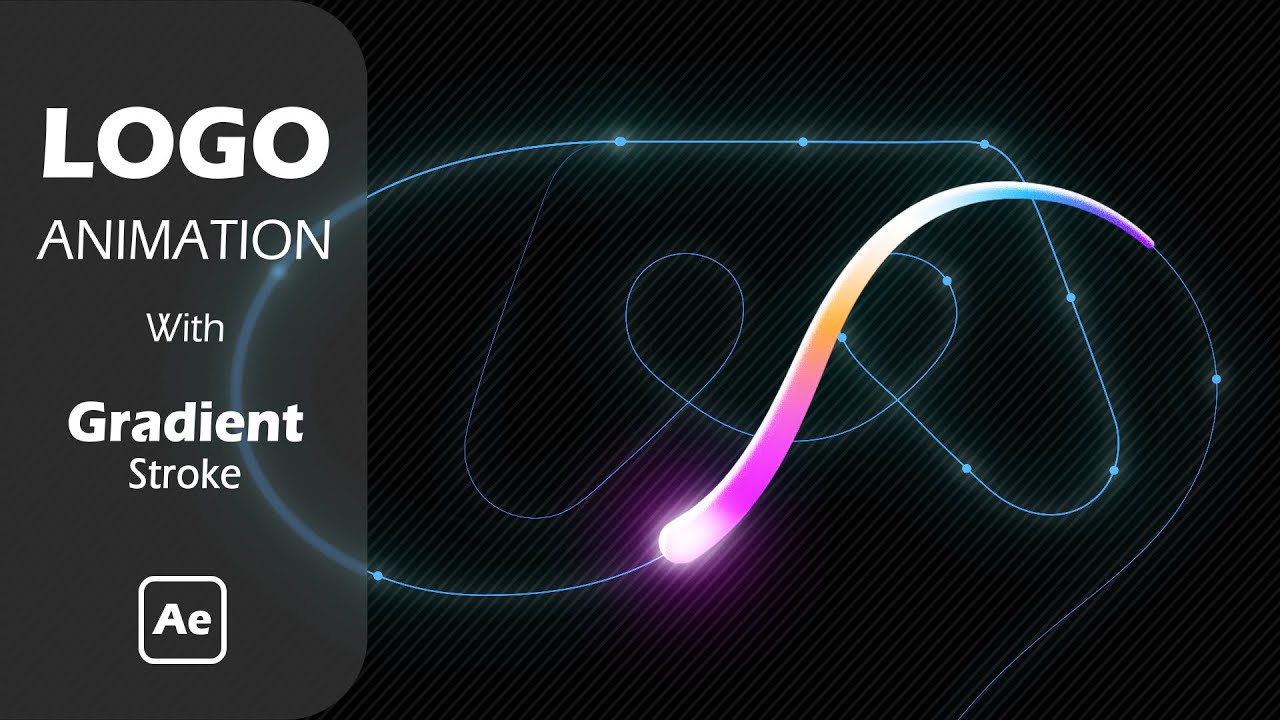 Учебное пособие по After Effects | Профессиональная анимация логотипа с градиентной обводкой