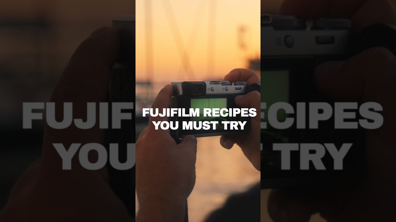 Fujifilm recipes you MUST TRY EPISODE 2 #photography #fujifilm #fujirecipe