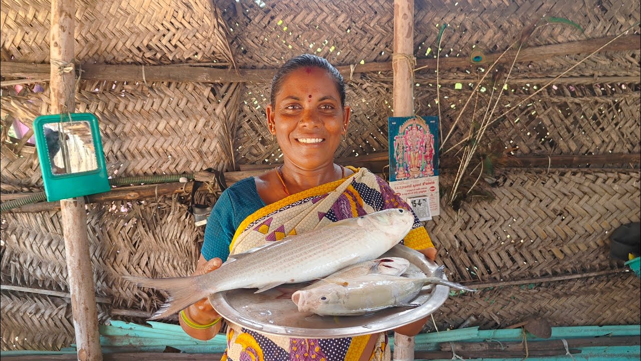 செரையா பாறை விலை மீன் போட்டு செய்த சுவையான மீன் குழம்பு