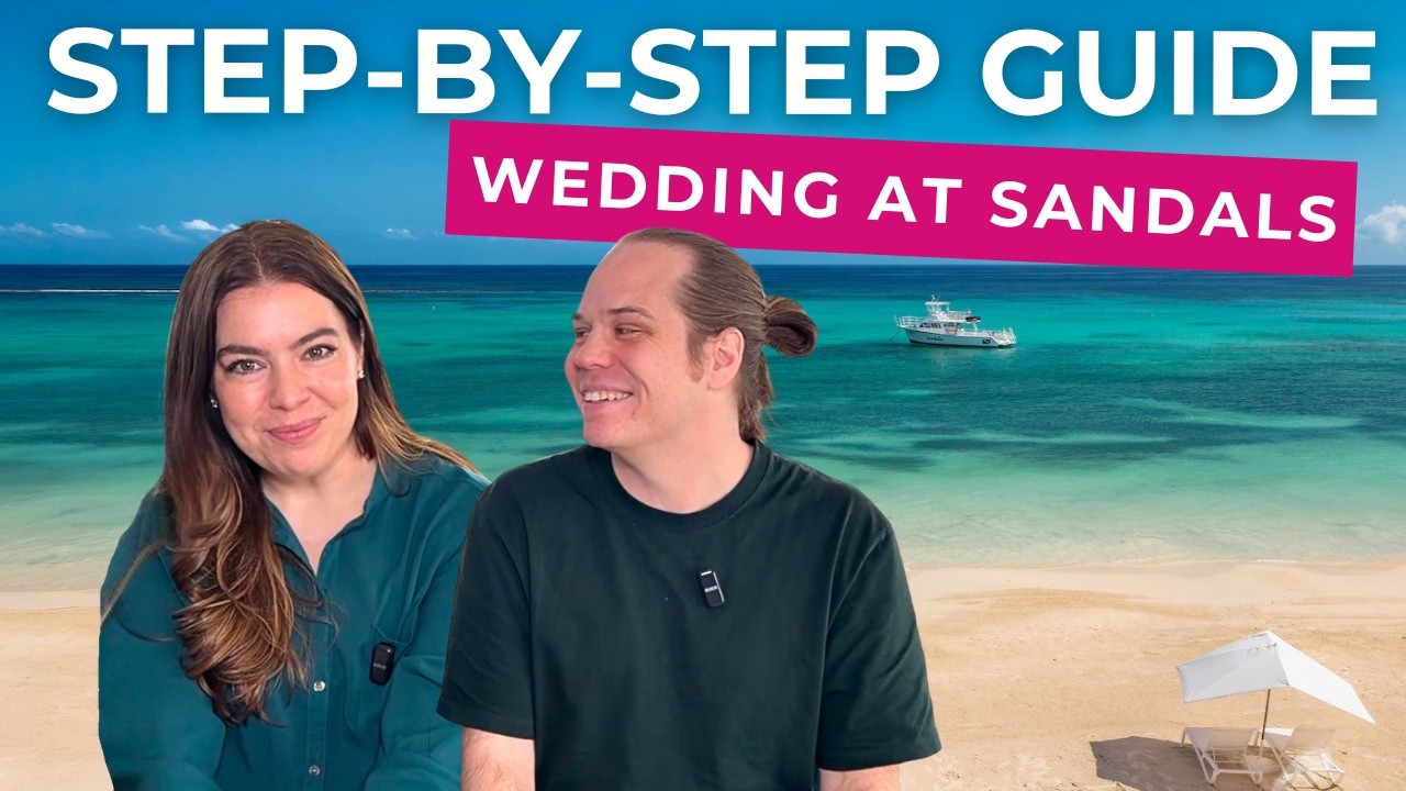 Свадьба в отеле Sandals Resort | Стоимость, оформление документов, весь процесс от начала до конца