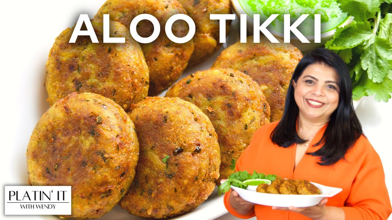 Простые ХРУСТЯЩИЕ Алу Тикки | Вкусные картофельные котлеты