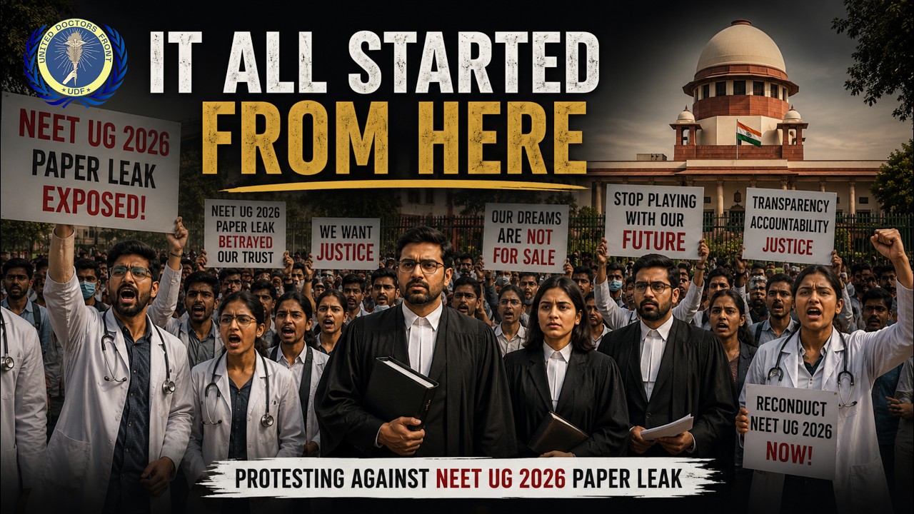 NTA Exposed? UDF Files Writ in Supreme Court | NEET UG Row 🔥