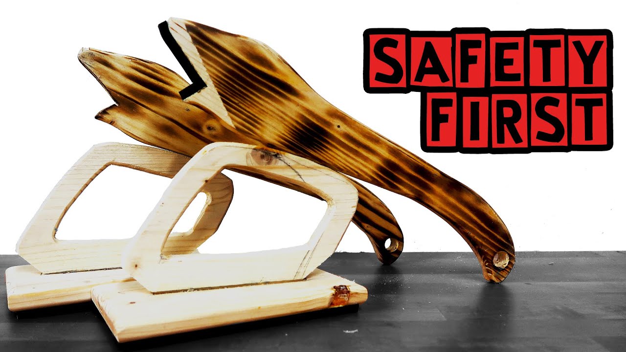 Pushstick / Schiebestock aus Holz bauen | Safety First | DIY | Let's Pfusch