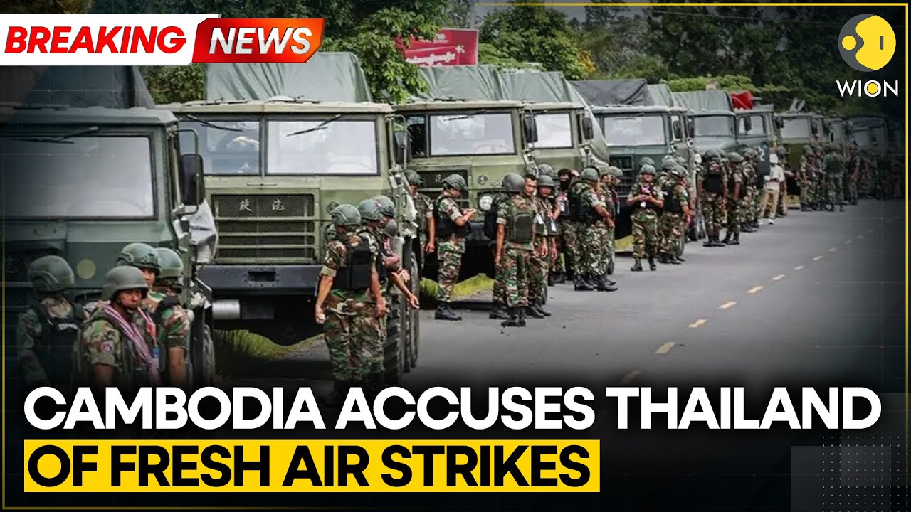 Thailand-Cambodia Clashes: Cambodia Claims Heritage Temples Province Hit In Thai Air Strikes | WION