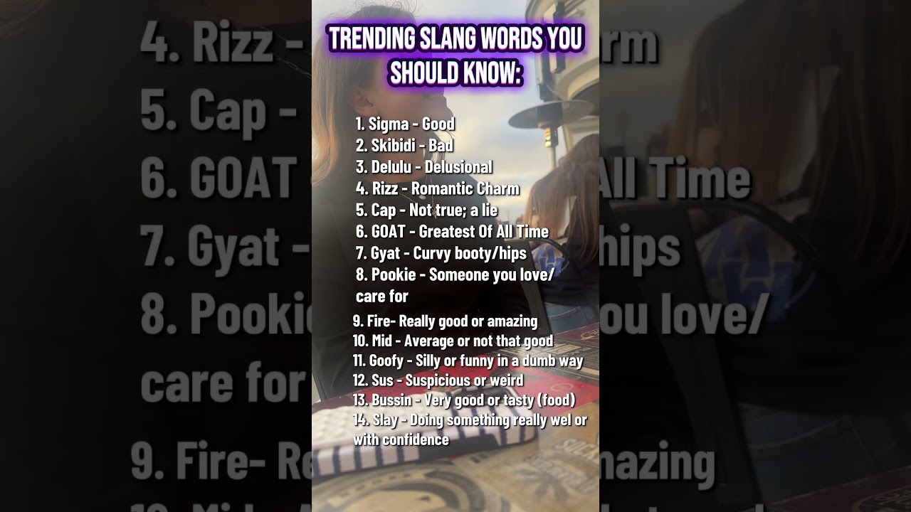 Trending Gen Z Slang Words You Need to Know in 2025!