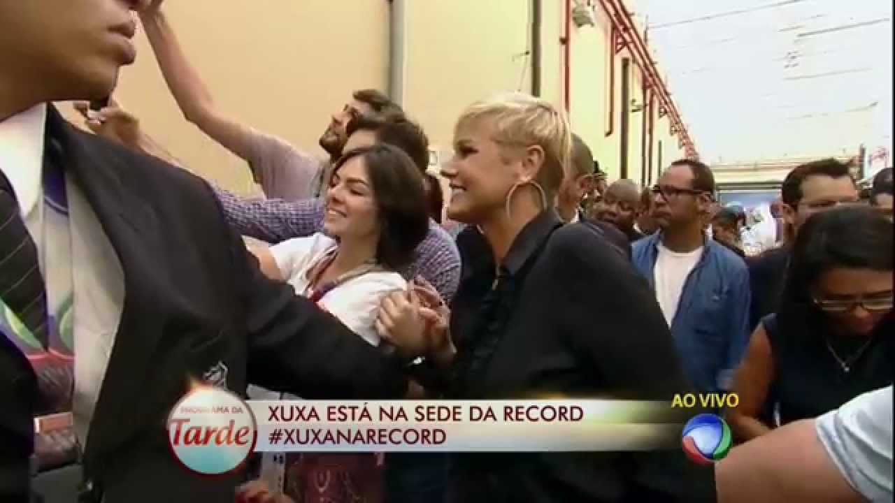 Programa Da Tarde: Xuxa chega à Record AO VIVO - 05/03/2015