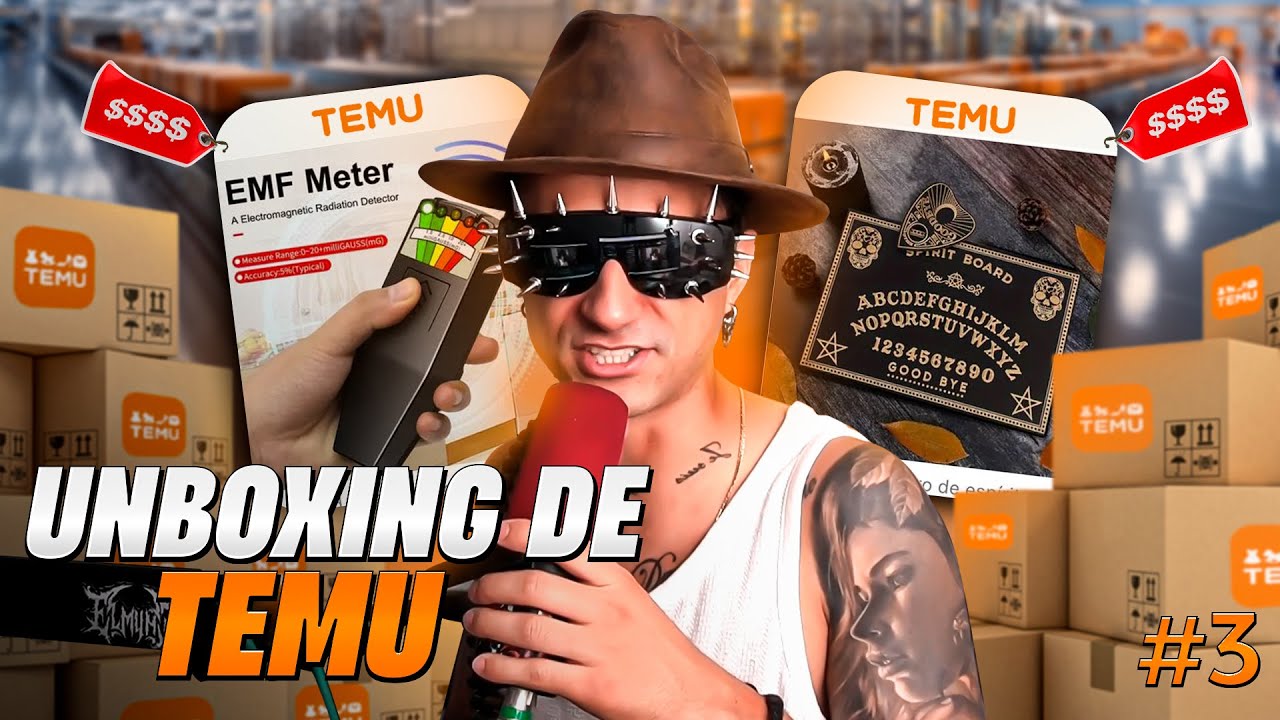 COSAS NECESARIAS DE TEMU | Unboxing | El Mu&ntilde;e
