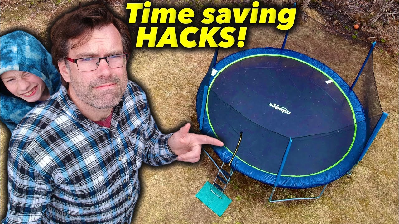 3 things YOU need to know before you buy - Zupapa Saffun 15' trampoline winter maintenance