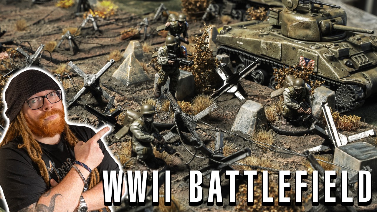 Creating a WWII Battlefield in Miniature