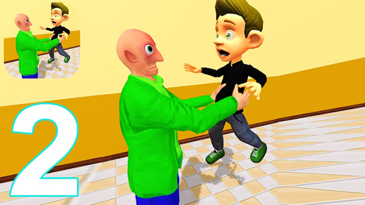 Crazy Baldi Math Teacher:School Education Learning Gameplay Walkthrough Part 2 (IOS/Android)