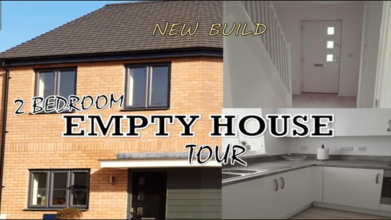 2 BEDROOM EMPTY HOUSE TOUR, UK NEW BUILD, FIRST TIME BUYER, STARTER HOME