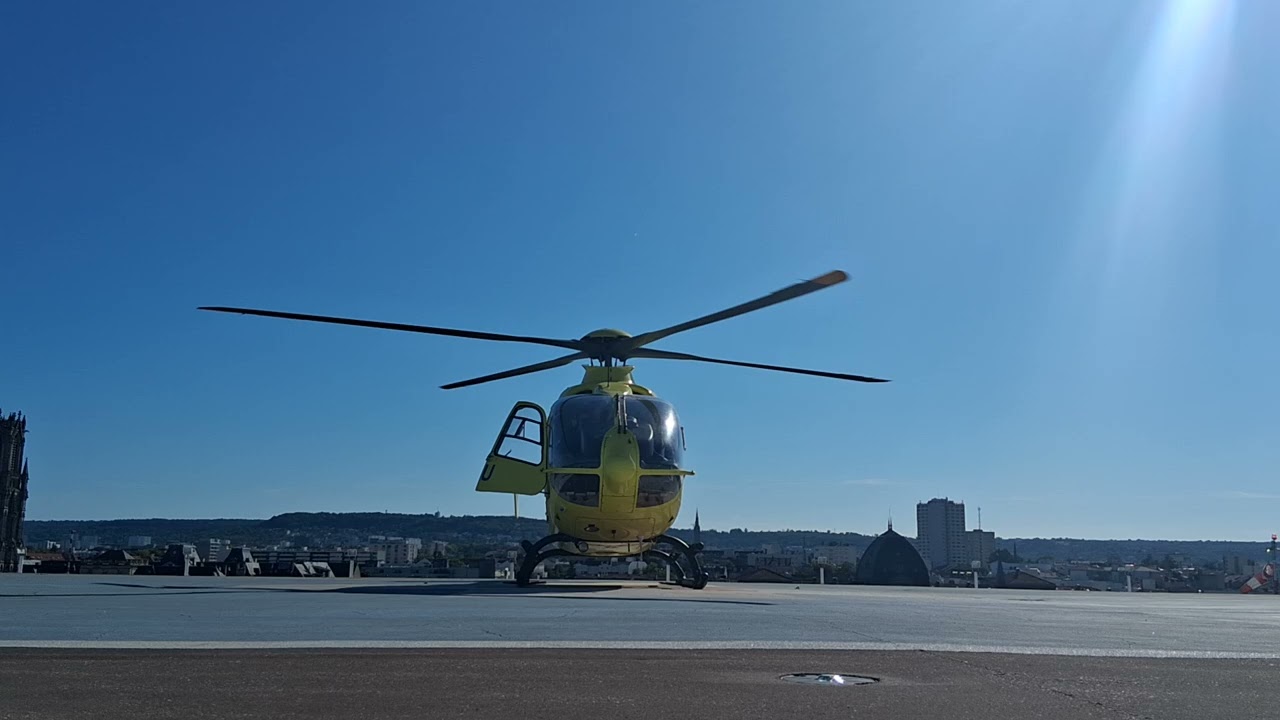 SAMU 54 - Décollage Hélicoptère 🚁 