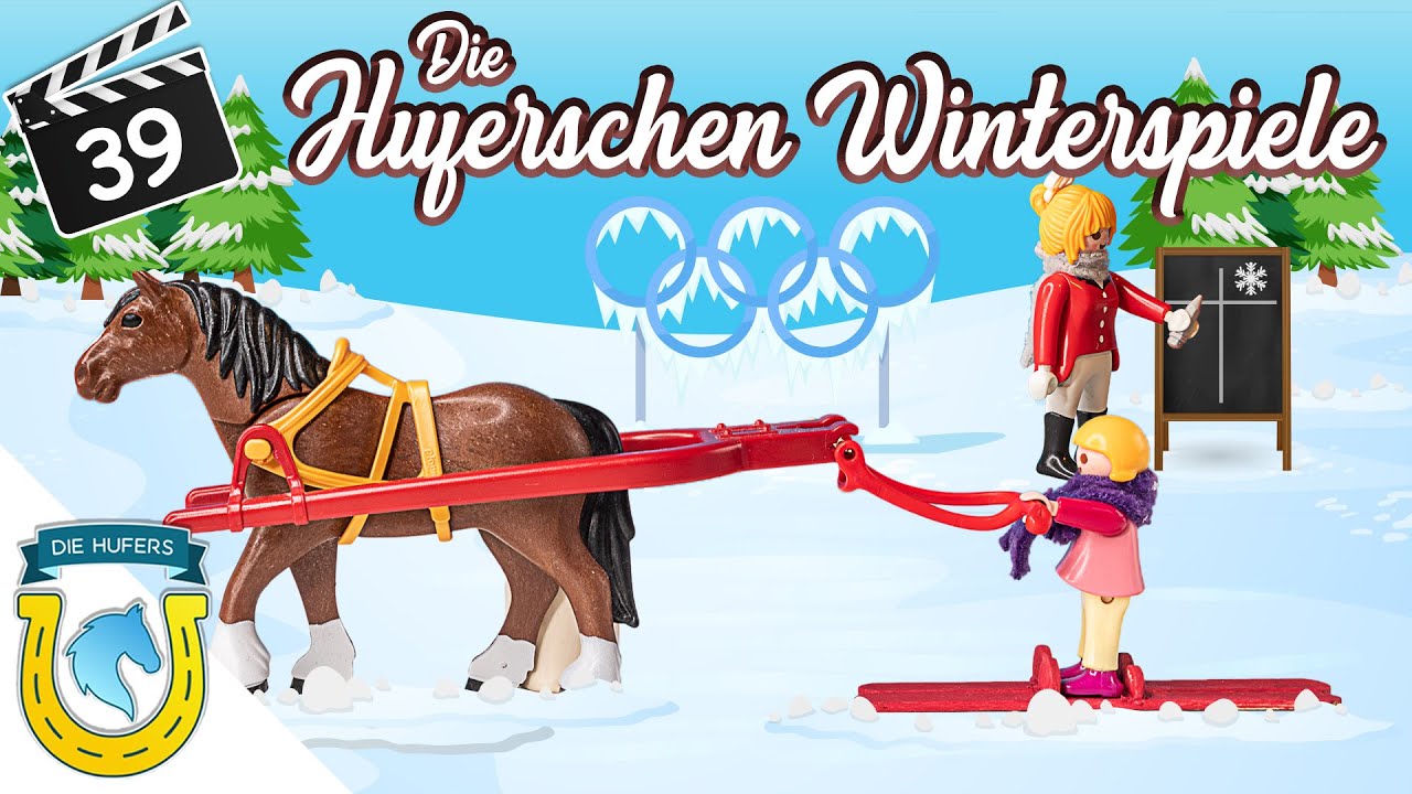 Playmobil Die Hufers - Folge 39: Die Huferschen Winterspiele ❄ 🌨 | Playmobil Film Deutsch