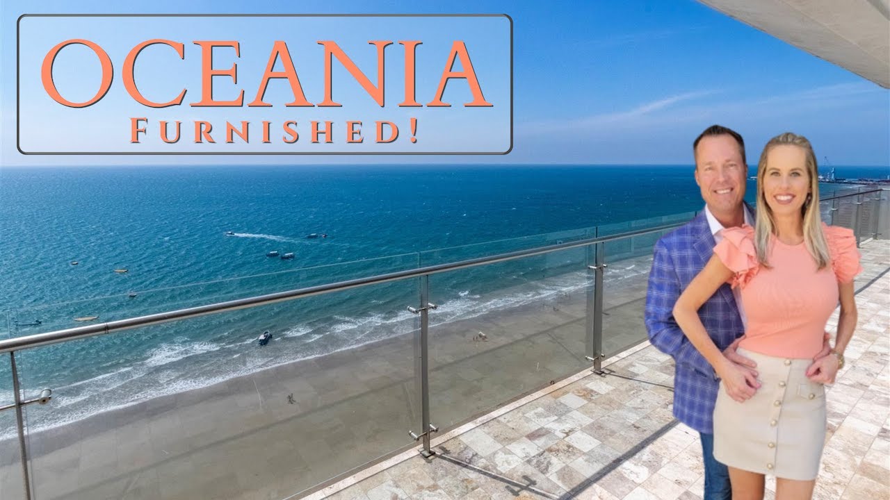Furnished Oceania condo for sale in Manta Ecuador! VIP tour with Ecuador Shores Realty!