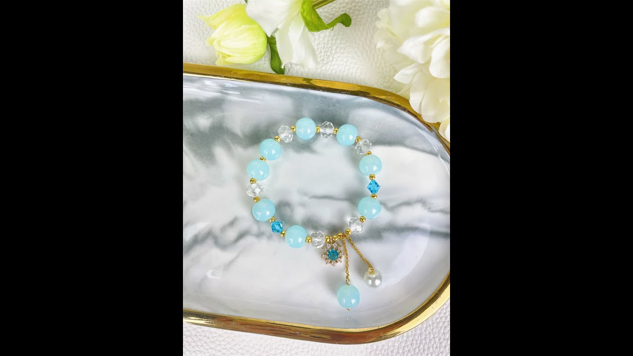 Edelstein Armband【Pandahall DIY Tutorial】