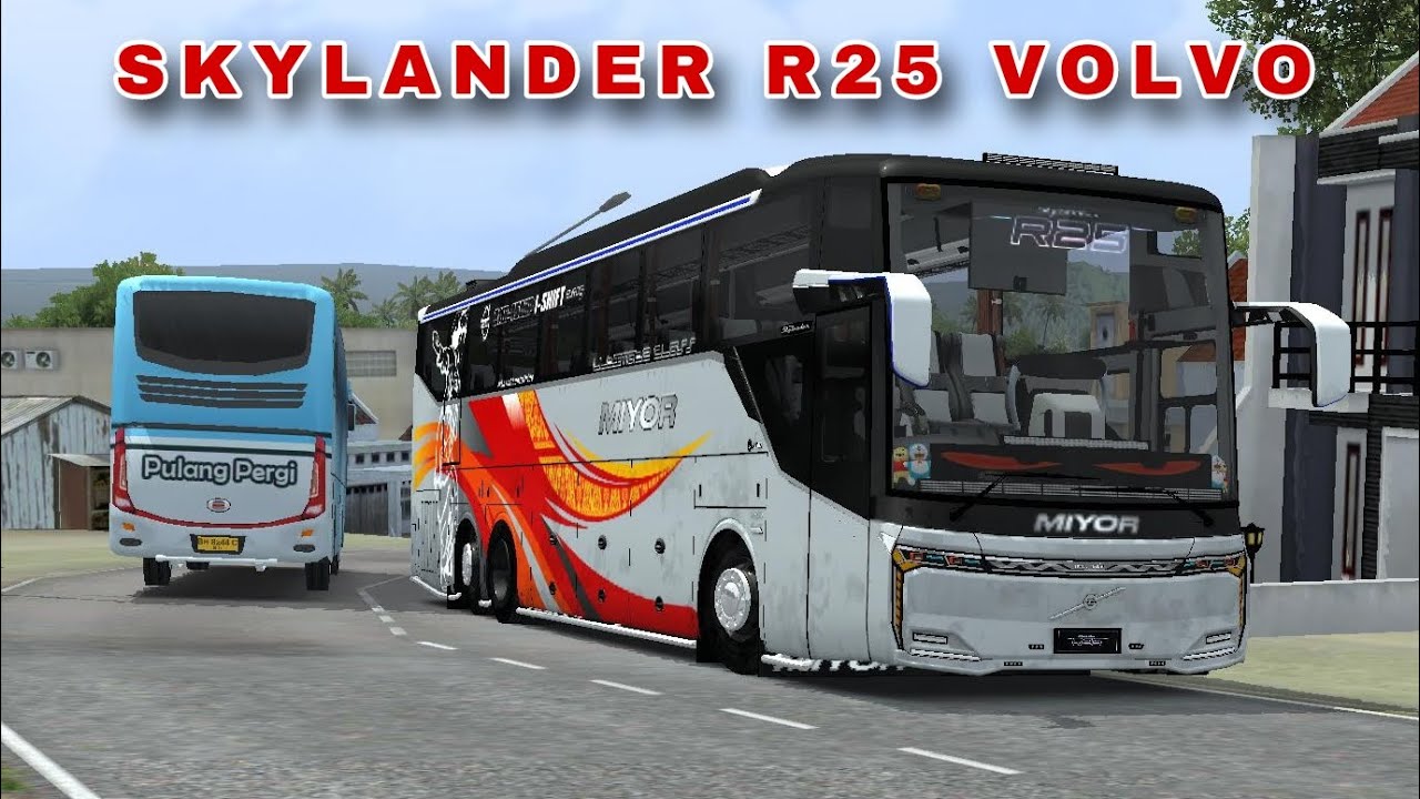 Mod Bussid Terbaru: Skylander R25 Volvo.B11R