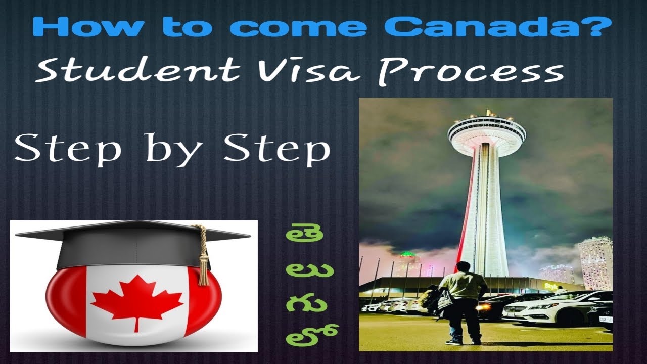 Canada Student Visa Process Step by Step in Telugu || How To Come Canada Videos || Guru Canada ||