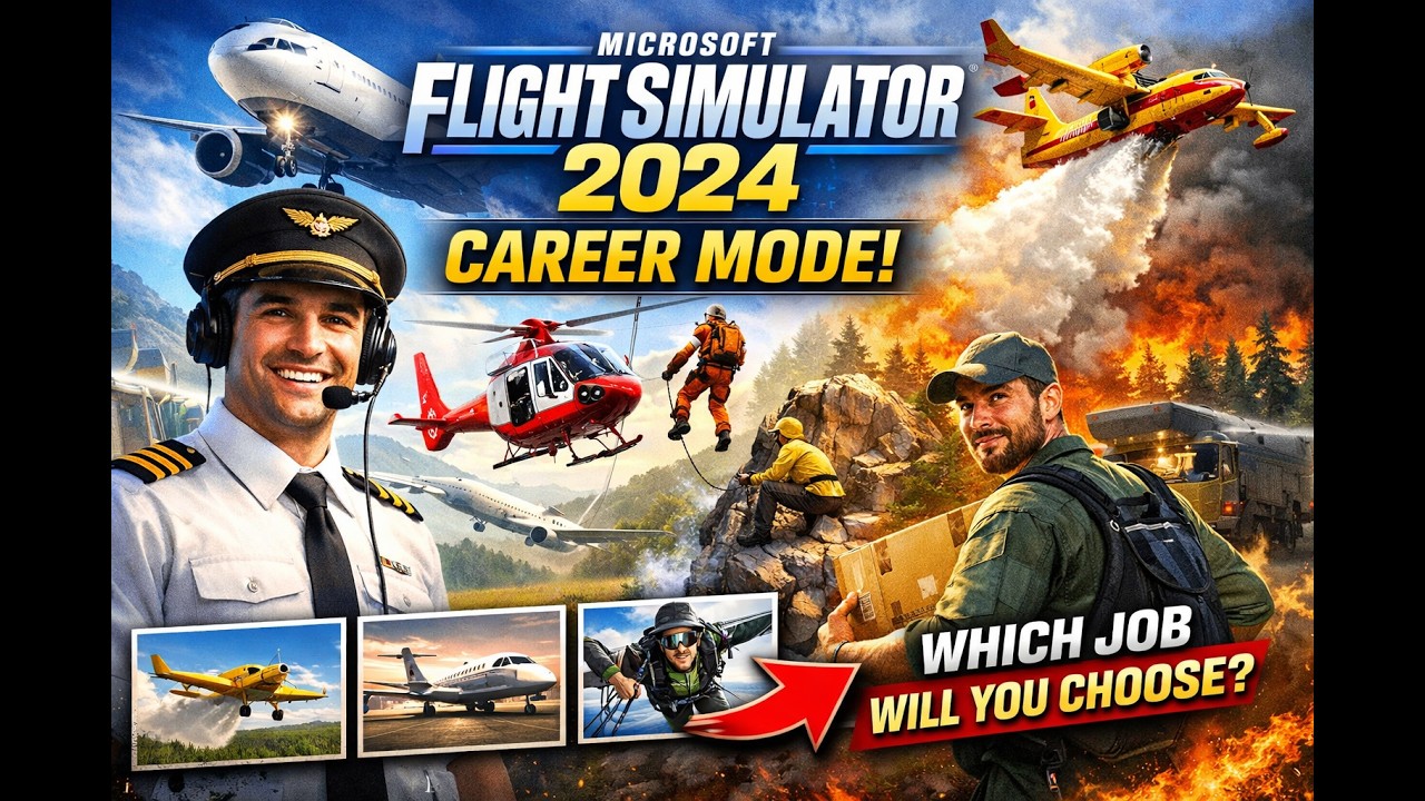 MSFS 2024 CARRER MODE