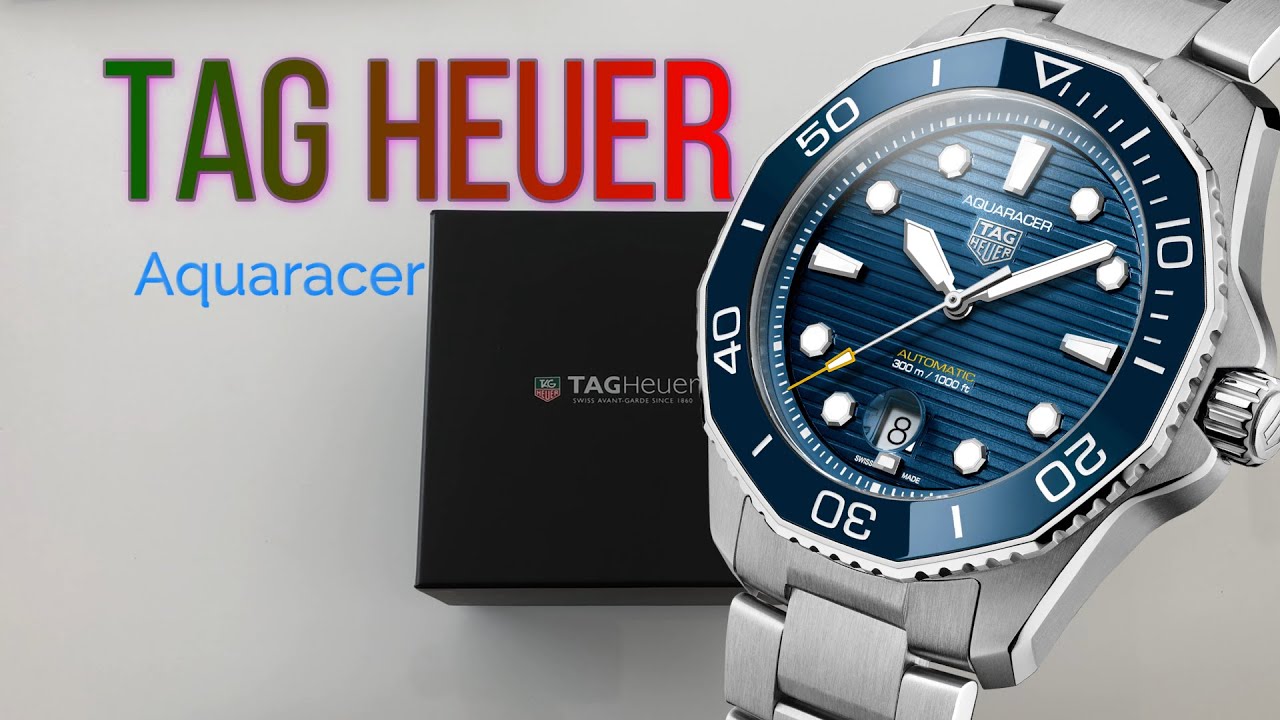 Unboxing - Tag Heuer Aquaracer - Deutsch