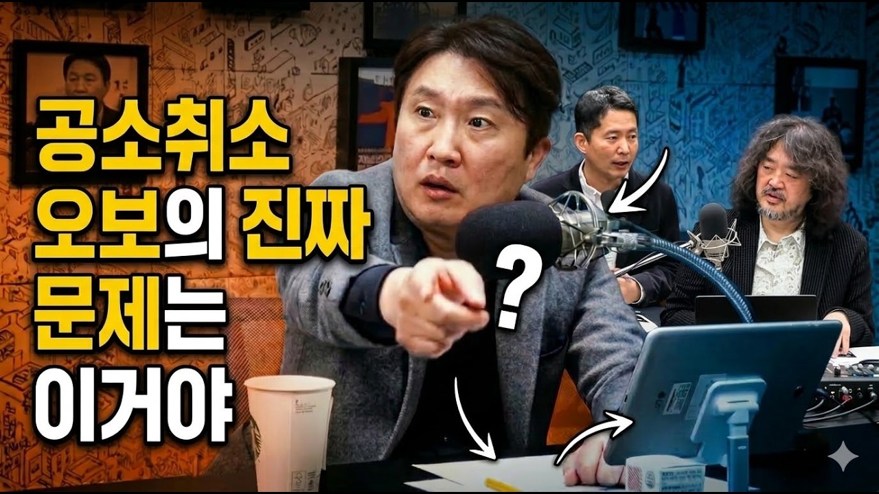 공소취소 오보의 진짜 문제는 바로 이거야